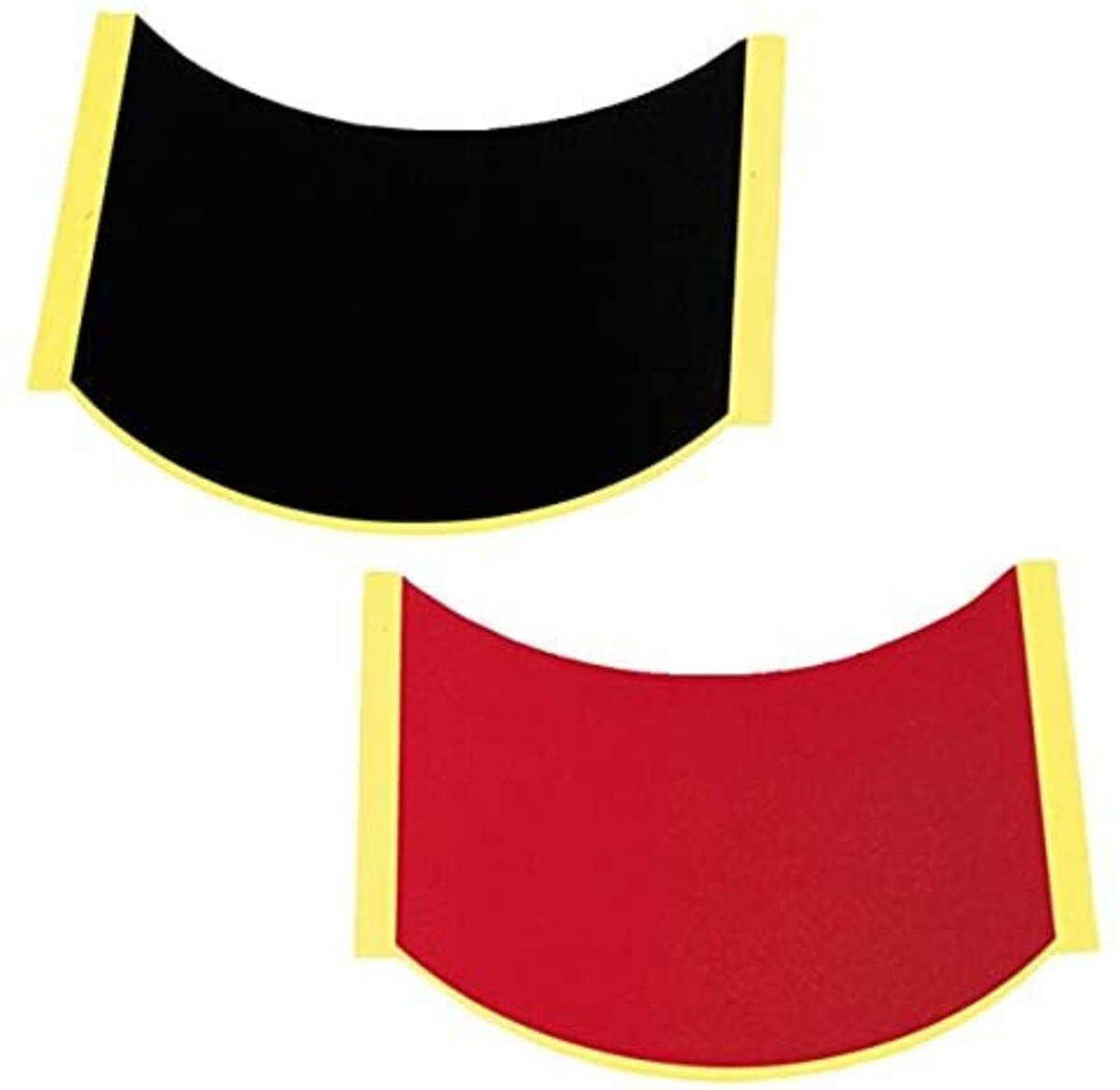 Butterfly Racket Sheet: Red & Black Sheets Close-up